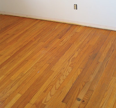 Can you install right over this existing floor? Most of the typical subfloor guidelines apply.