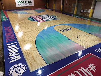How Do Basketball Courts Change Paint