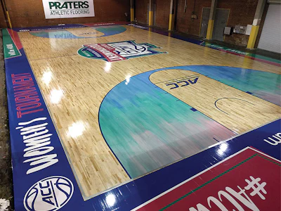 How Do Basketball Courts Change Paint