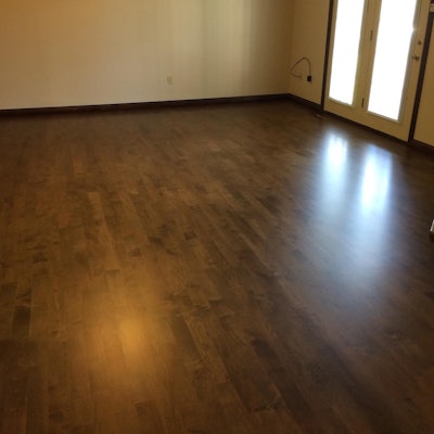 6 15 16 Finish With Stained Maple1