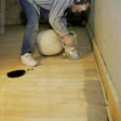 It's best to always use safety equipment, even if you think you might not need it for that task. Here, a respirator would complete the arsenal of protection.
