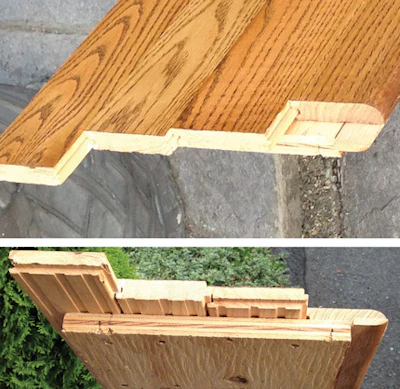 Making my own stair treads ensures I can choose boards with uniform color.