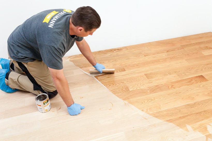 Natural Penetrating Oil Finishes, Hardwood Floor Trowel