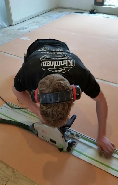 2 24 Aaron Track Sawing