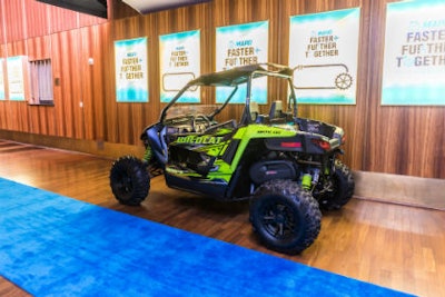 Participants in MAPEI's 80th Anniversary Giveaway can win an Arctic Cat Wildcat X recreational off-highway vehicle with side-by-side seating.