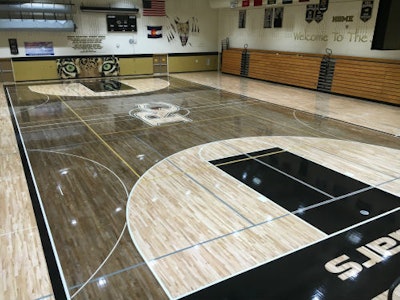 All City Floor took first place for its floating-system installation at Rock Canyon High School in Castle Rock, Colo.