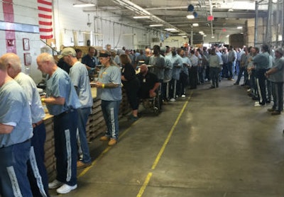 American OEM feeds its workers at Turney Correctional.