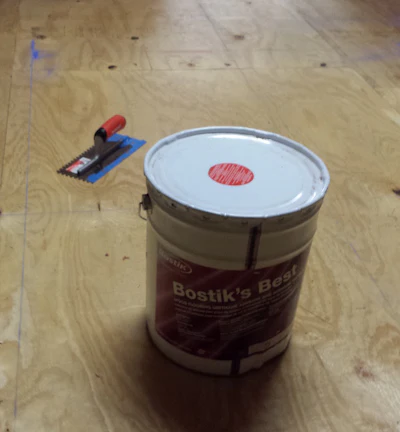 7 27 Chalkline Grid Adhesive
