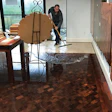 Hurricane Harvey was the sixth time our showroom floors have flooded. Our longtime employee Isac Fuentes was one of the few employees who could make it in through the high water right after the hurricane to help with cleanup.