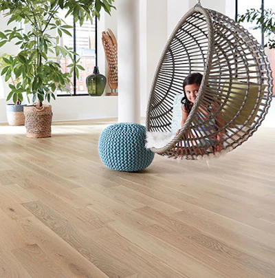 Bona Craft Oil™ 2K Frost on white oak.