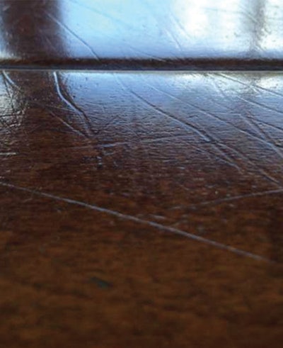 Does the compression of engineered flooring make it harder? That's doubtful.