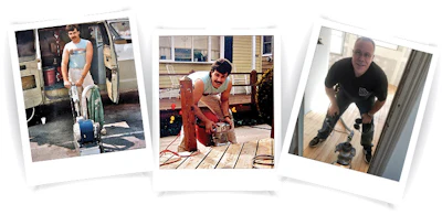A wood flooring pro then and now: When Lou LiCausi of Finishing Touch Floors in Brooklyn, N.Y., started in the wood flooring industry, customers' expectations for sanding were nothing like they are today ... and people often told him he looked like Tony Orlando or John Oates of the duo Hall and Oates.