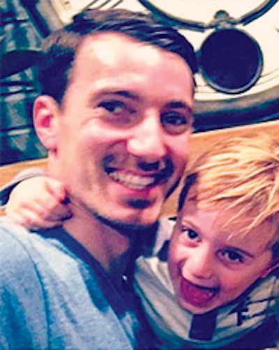Griffith and his son, Connor Griffith.