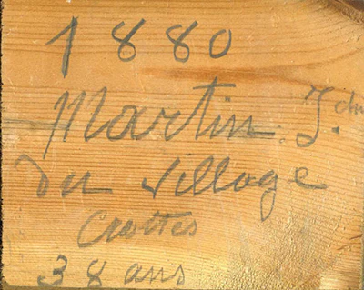 A photo of his signature.