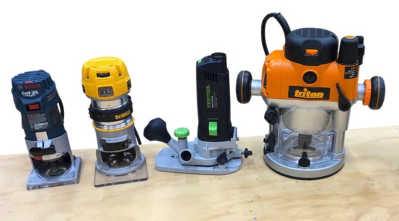 Comparing Lightweight Routers and One Powerhouse Router Wood