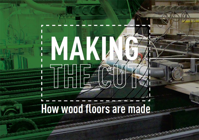 Making The Cut How Solid Wood Flooring, Lacrosse Hardwood Flooring Westby Wi