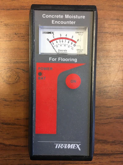 12 17 18 Concrete Moisture