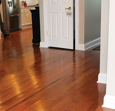 Testing Hardwood Floor Finishes in the Closet :: Building Moxie