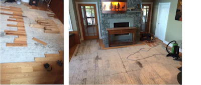 6 5 19 Cupped Sanded Wood Floor 3