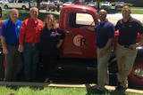 Pictured left to right: Tim Fetsch - VP of Branch Operations EJ Welch, Don Lewis of Lewis Flooring (Grand Prize Winner), Leslie Del Pozo - Marketing Director QEP/Roberts, Demetris Brown - Customer Service Manager EJ Welch Company, Rodney Alt - Regional Sales Manager QEP/Roberts.