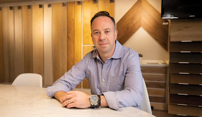 Eric Herman in his New York City showroom.