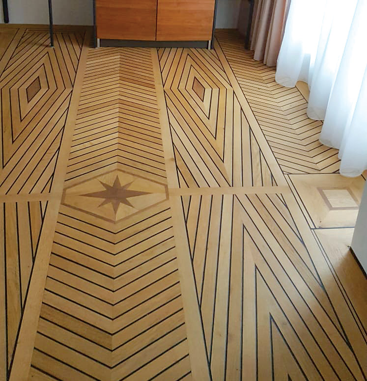 Art Deco Wood Floor Incorporates Dutch Pride | Wood Floor Business