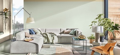 The 2020 Color of the Year is a fluid shade somewhere in between green, blue and gray, according to AkzoNobel.