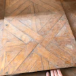 The original oak panels in the 1800s home couldn't be salvaged.