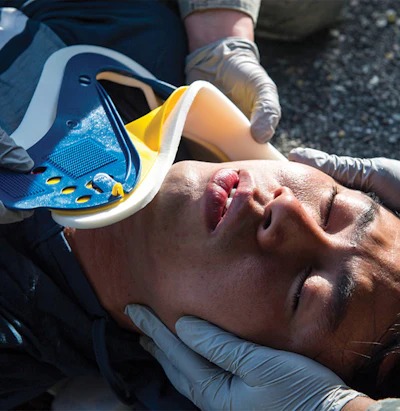 4 Q 1219 Wfb Dj20 First Aid Military Neck Trauma Simulation Med