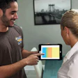 Jason Caba, our senior sales exec, always has his iPad on estimates. We give all our sales staff iPads so they can pull info for clients quickly.