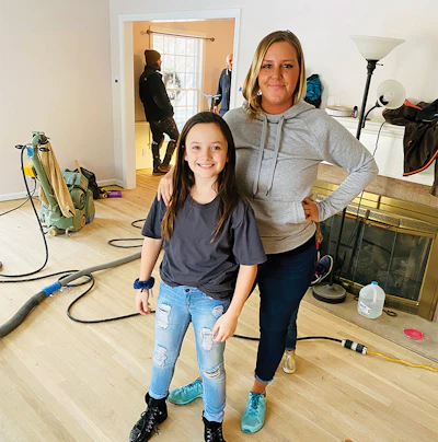 Christine Tosland, Hazelwood Floors, Avon Lake, Ohio. 'When issues arise, many men tend to get flustered very easily. I am able to remain level-headed and move beyond the issue and focus on all the possible solutions before choosing the best one. Multi-tasking is a skill that women excel at.'