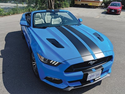 We wanted a fun incentive program ... so we rented a company Mustang.