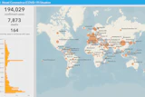 The global cases of coronavirus as of March 18. Source: World Health Organization