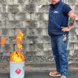 After the trauma of accidentally burning a house down, I'm extremely careful about ignition risks.