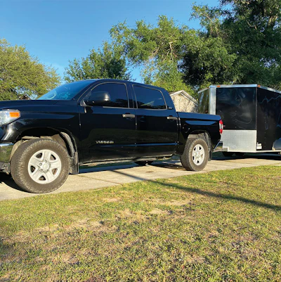 Price uses a GPS tracking device to keep tabs on his trailer at all times.