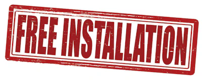 'Free installation' is like a unicorn—it doesn't exist.