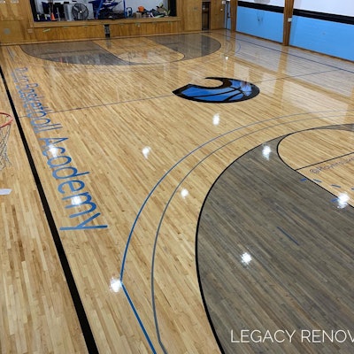 See Some of the Gym Floors Completed in Summer 2020 Wood Floor