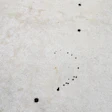 Unfortunately, stain spills on customers' concrete driveways and steps happen—in this case the contractor stained a T molding outside and the can lid wasn't tight as he walked back into the house.