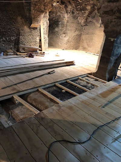 14th-Century German Castle Rocks a Live-Edge Oak Floor | Wood Floor ...