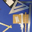 Measuring board width can be done using various tools; the caliper is the most accurate.