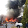 By the time the fire crews arrived, the blaze was so hot there was nothing they could do.