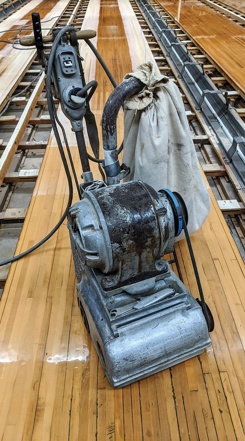 Blast From The Past Wood Floor Tools and Machines from Yesteryear