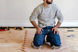 In recent years I've been able to steer my business into high-end projects. This is a herringbone we installed in our designer's personal home.