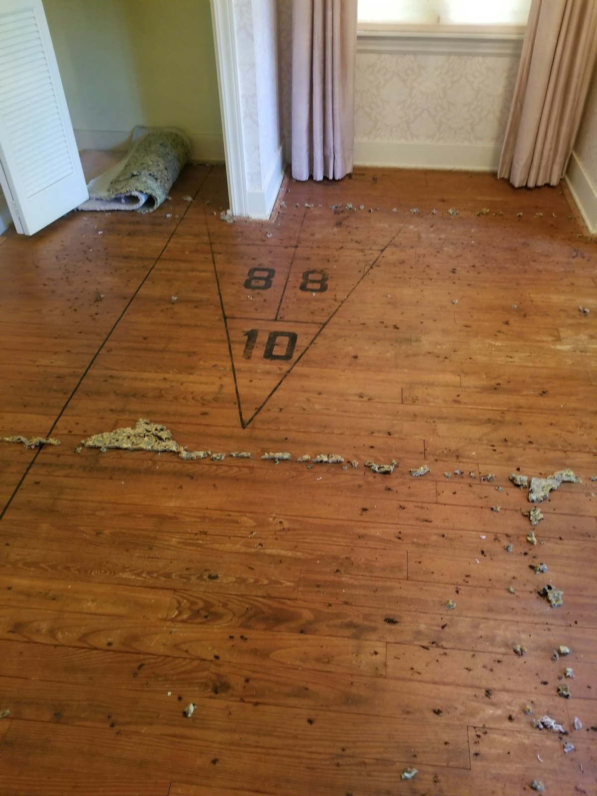 We pulled up carpet in new home and made horrifying discovery