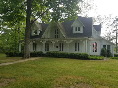The home where the shuffleboard floor was discovered dates back to 1866.