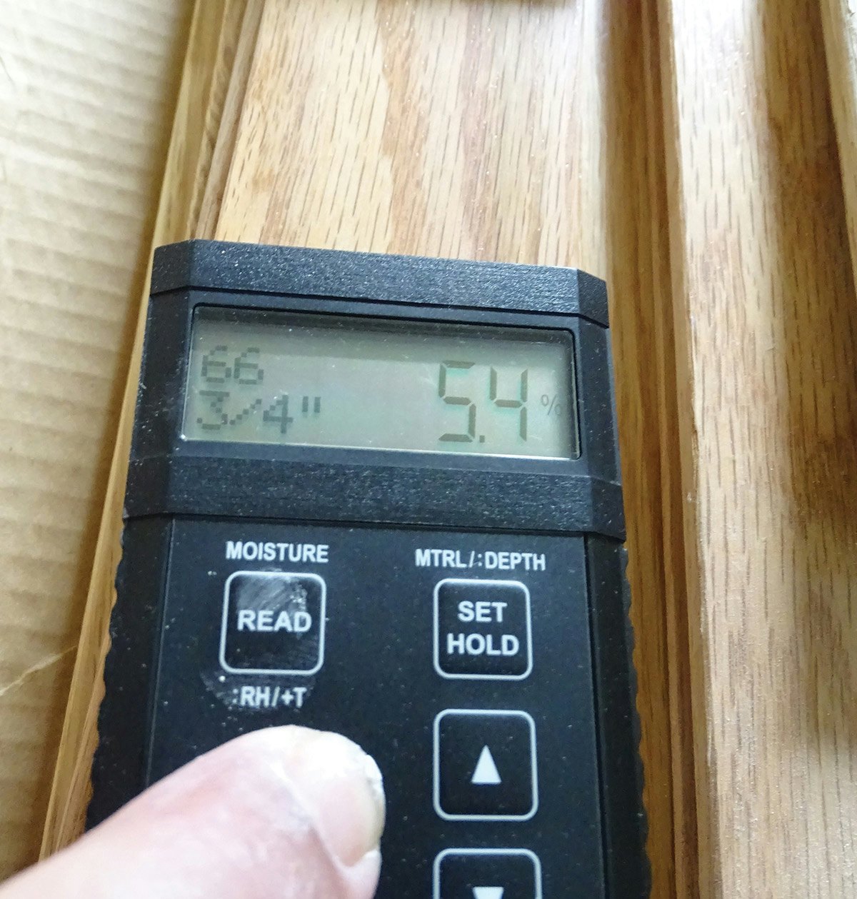 Moisture meter for hardwood deals
