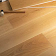 Your cutting allowance for wide plank might be greater than what it normally would be for a strip installation.