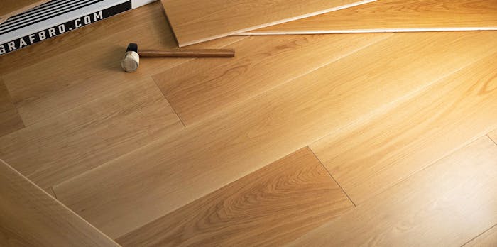 Your cutting allowance for wide plank might be greater than what it normally would be for a strip installation.