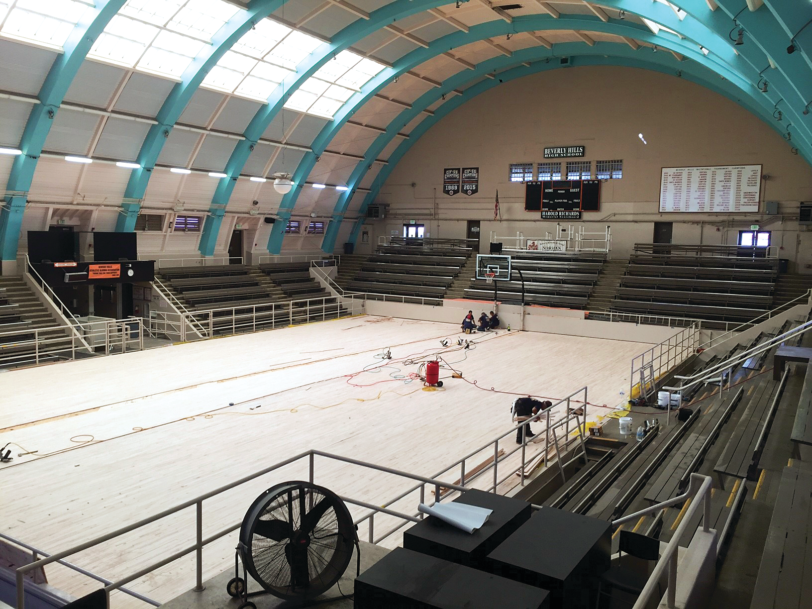The Retractable Gym Floor Over a Pool in ‘It’s a Wonderful Life’ is ...