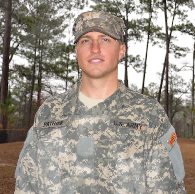 My previous life: At my Army Ranger graduation in January 2012.